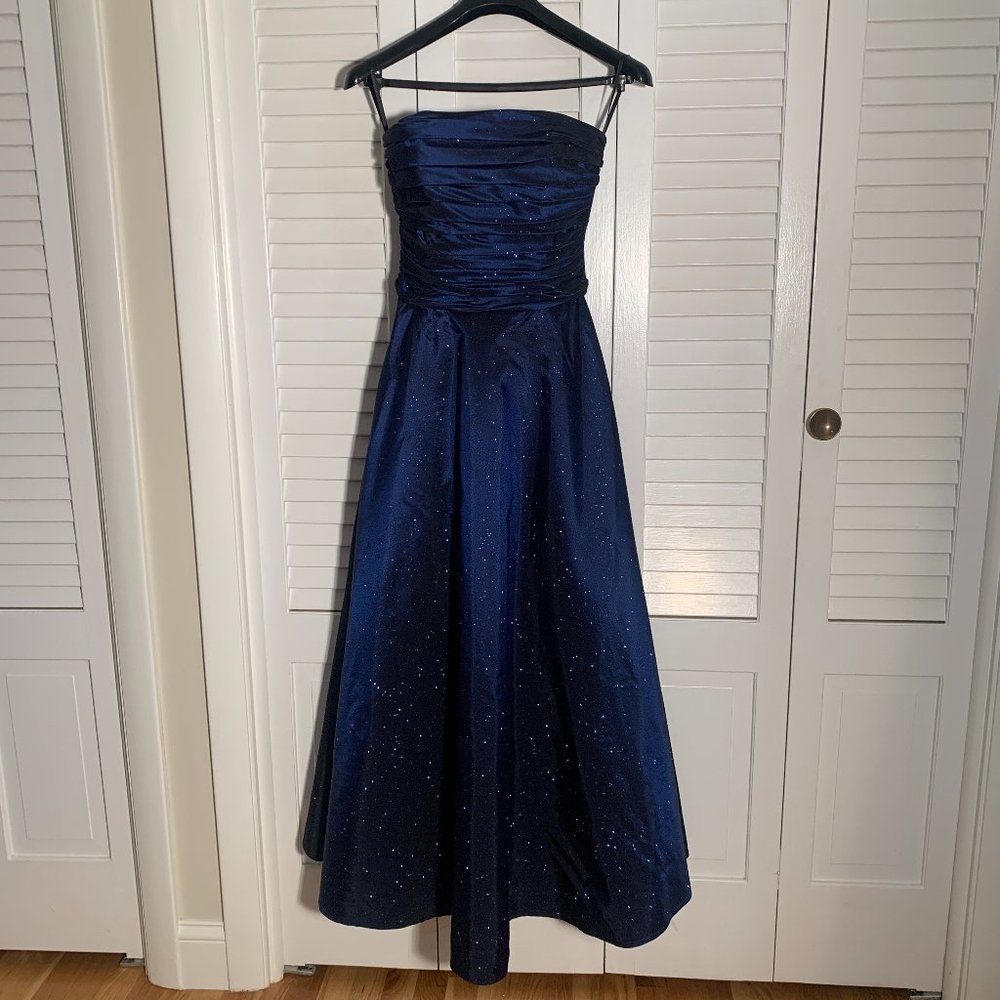 Scott McClintock Vintage Y2K Strapless Gown